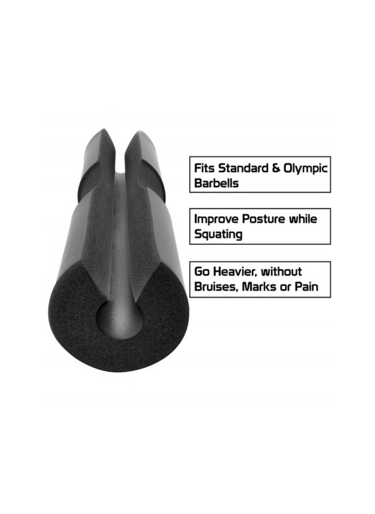 H PRO H PRO Barbell Squat Pad| Neck & Shoulder Protective Pad| Great for Squats, Lunges, Hip Thrusts, Weight Lifting & More| Fit Standard and Olympic Bars Perfectly  - Image 5