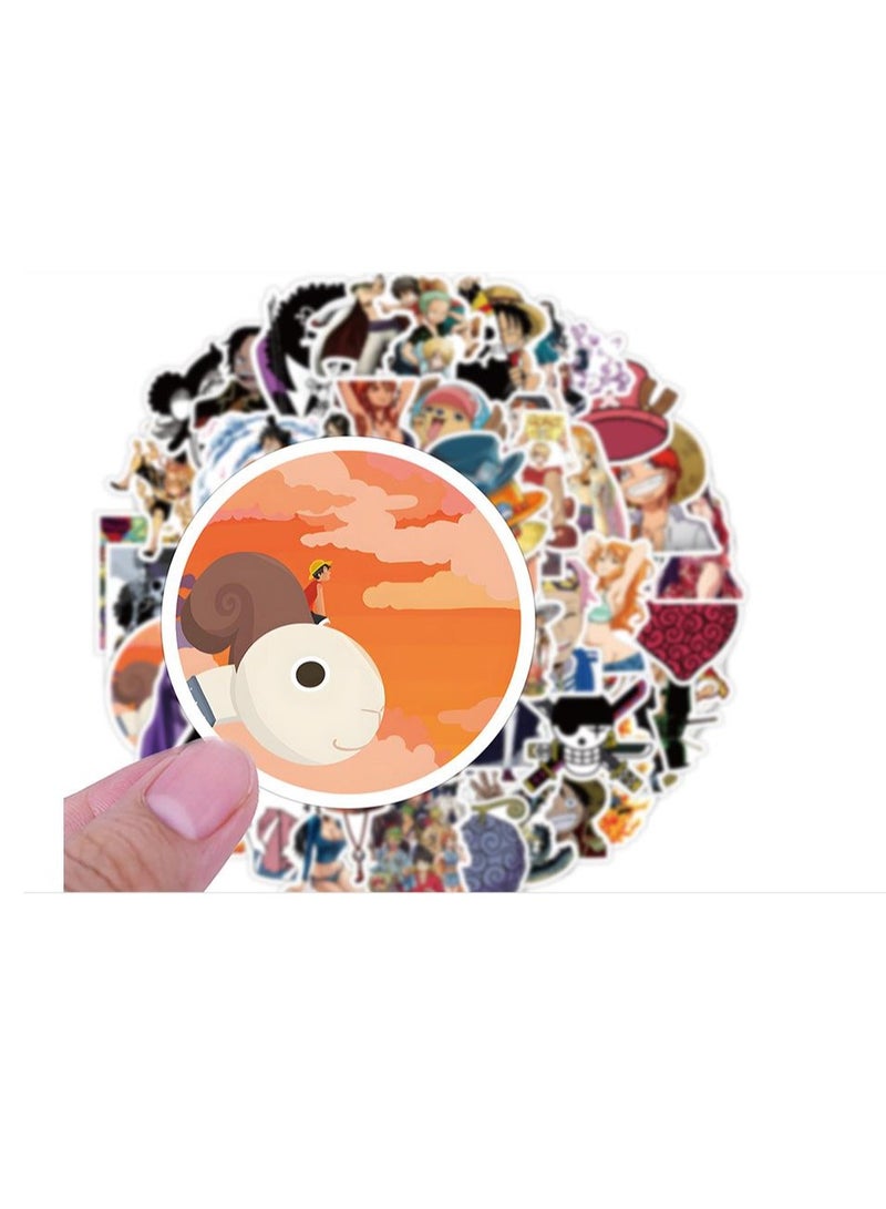 60-Piece Laptop Anime Waterproof Stickers 60 x 90cm - Image 4