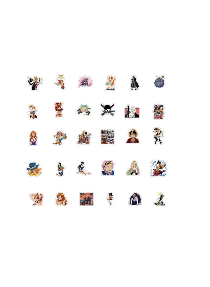 60-Piece Laptop Anime Waterproof Stickers 60 x 90cm - Image 3