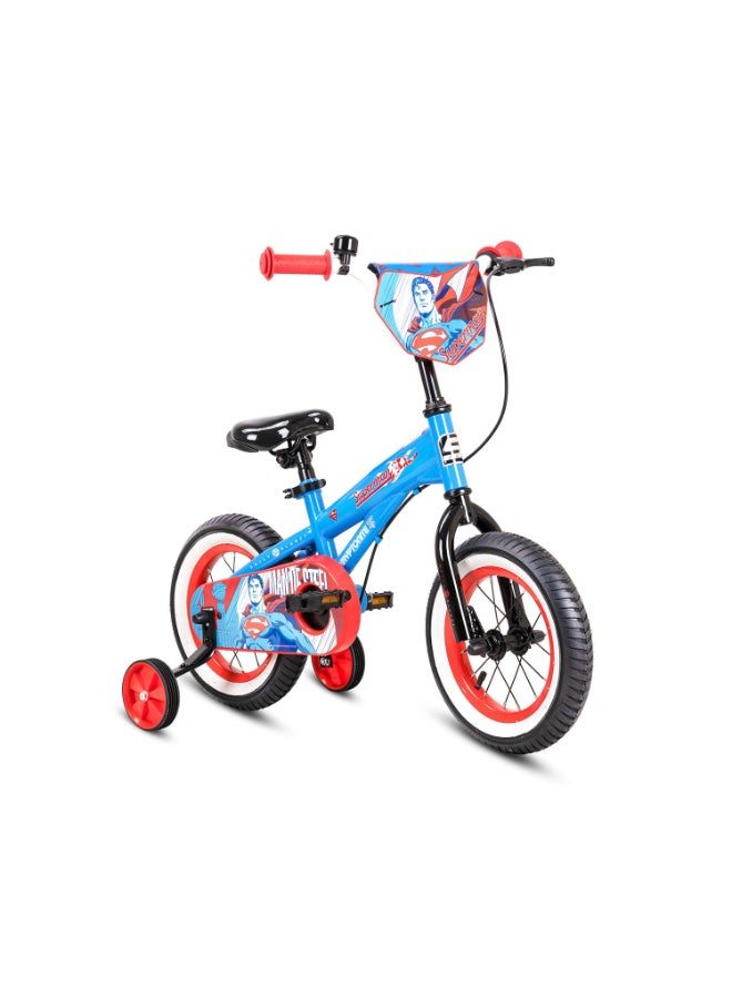 Spartan DC Superman Boys' Bike (12 inch, Blue/Red) - Image 2