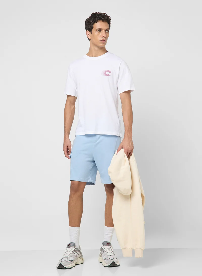 JACK & JONES Jorvesterbro Block Tee Short Sleeve  Crew Neck T-Shirt