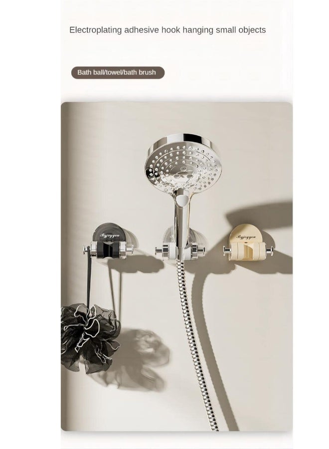 Adjustable Vacuum Suction Shower Holder for Bidet Spray, Reusable and Removable Design in Clear Colors - Image 5