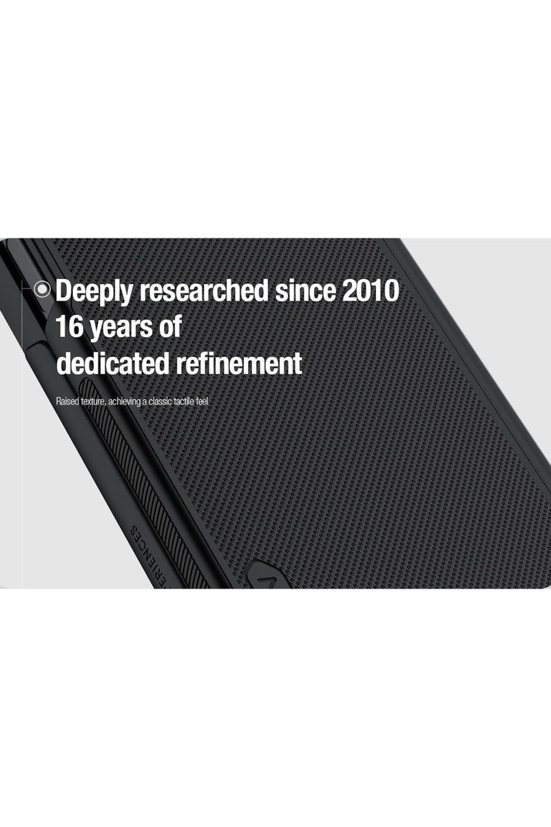 Nillkin Case Compatible with Samsung Galaxy Z Fold 7 5G Shockproof Protective Nilkin Cover Samsung Galaxy Z Fold7 2025 Black Super Frosted Shield Fold Case - Image 4