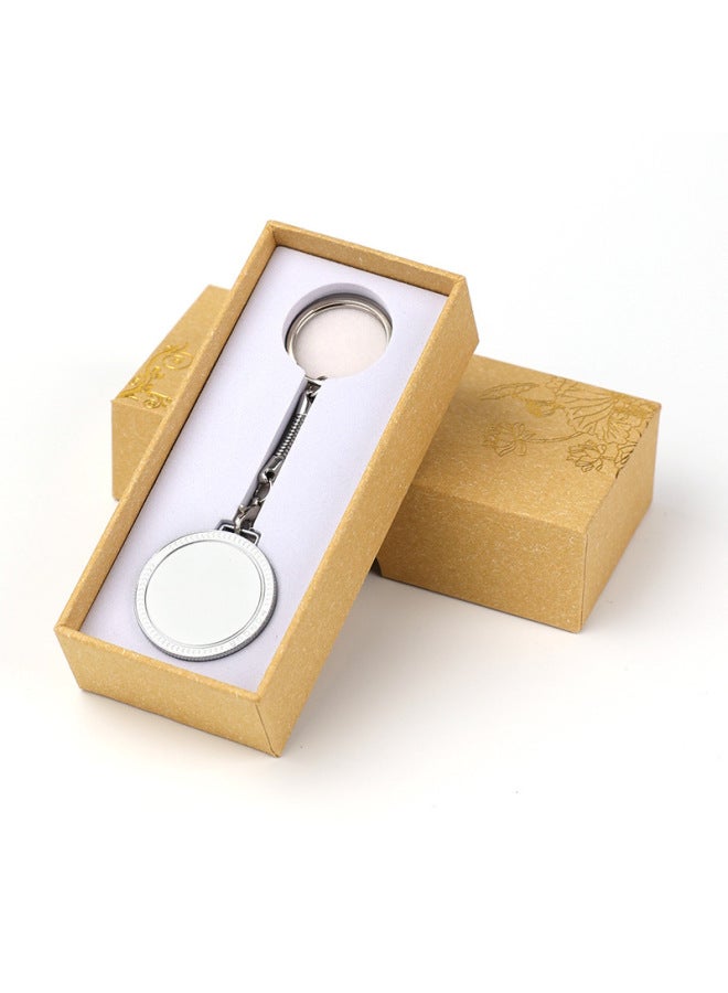 School Badge U Disk School Badge Pattern Customization Enterprise Publicity Anniversary Annual Meeting Forum Commemorative Gift 16g USB-Color:School Badge U Disk Yellow Exquisite Gift Box-Capacity:16GB  - Image 1