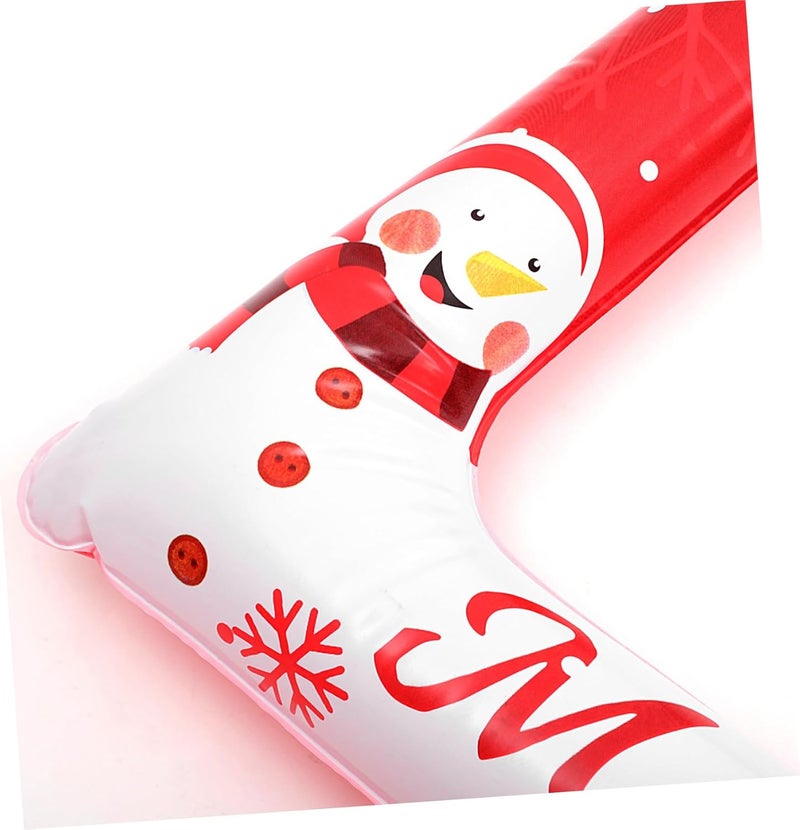 Christmas Inflatable Photo Booth Frame PVC Selfie Picture Prop for Winter Parties Festive Christmas Decoration for Holiday Gatherings and Celebrations - Image 5