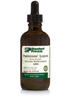 Standard Process Phosfood Liquid Whole Food Bone Health And Bone Support Phosphorus Supplements With Inositol And Riboflavin 2 Fl. Oz.  - Image 1