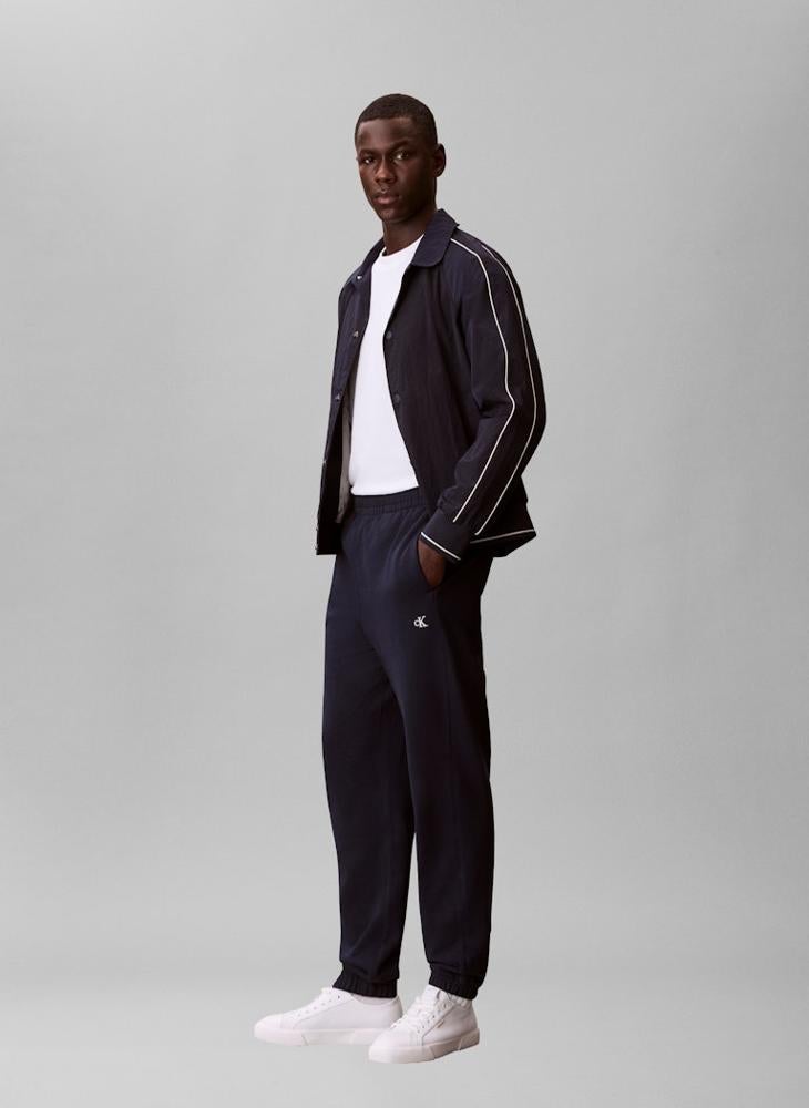 CALVIN KLEIN Relaxed Cotton Terry Joggers - Image 4
