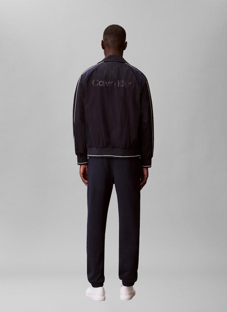 CALVIN KLEIN Relaxed Cotton Terry Joggers - Image 3