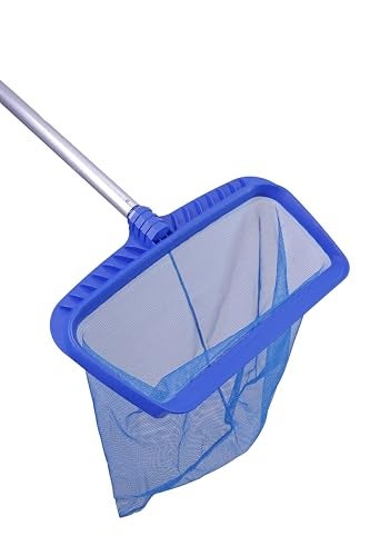 SPIRY FI ENGINEERS Spiry-fi Deep Leaf Rake for Swimming Pools - Extra Large Fine Mesh Net Basket - Professional Pool Skimmer Tool for Debris & Leaves - Heavy Duty Frame (Pole Not Included) - Image 4