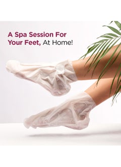 Furr FURR Peeling & Exfoliating Foot Mask, Reduces Dry Skin & Hard Calluses, Moisturizes & Hydrates Feet For Soft & Smooth Skin, 1 Pair  - Image 4