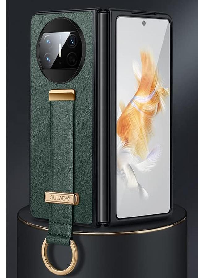 erorex Case Compatible With Huawei Mate X3 5G With Stand Strap Hand Holder Slim Pu Leather Shockproof Phone Cover Premium Hard Pc Protective Case For Mate - Image 1