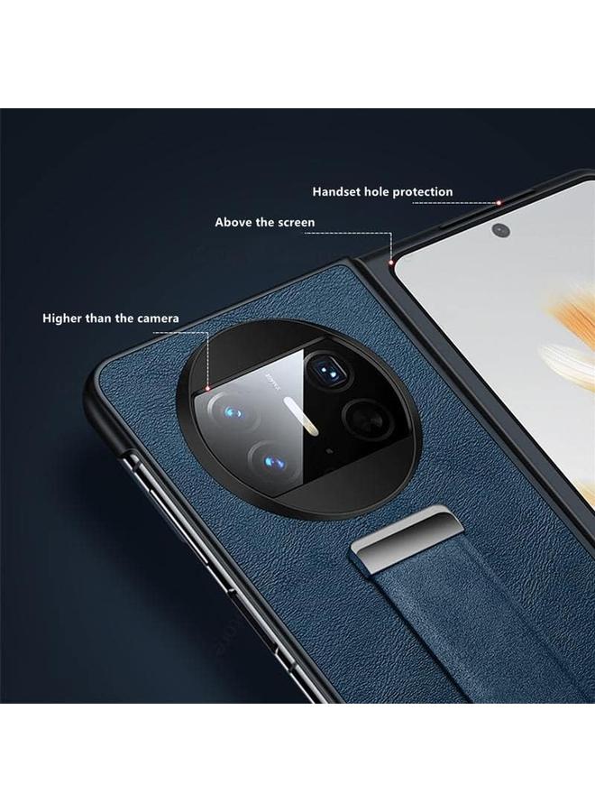 erorex Case Compatible With Huawei Mate X3 5G With Stand Strap Hand Holder Slim Pu Leather Shockproof Phone Cover Premium Hard Pc Protective Case For Mate - Image 4