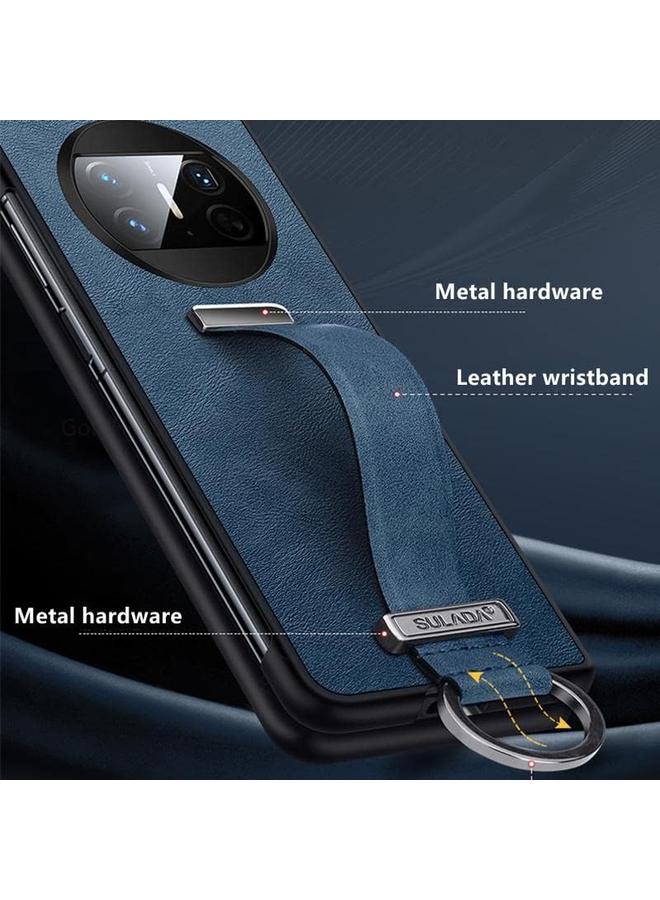 erorex Case Compatible With Huawei Mate X3 5G With Stand Strap Hand Holder Slim Pu Leather Shockproof Phone Cover Premium Hard Pc Protective Case For Mate - Image 3