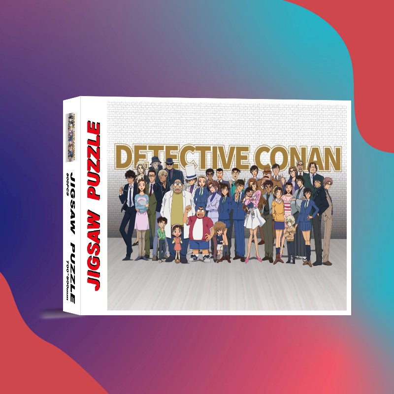 1000 Pieces Of Jigsaw Puzzle 1,000 Pieces Of Children'S Educational Toys For Boys And Girls Adult Version Of Decompression Difficult Animation Conan - Image 5