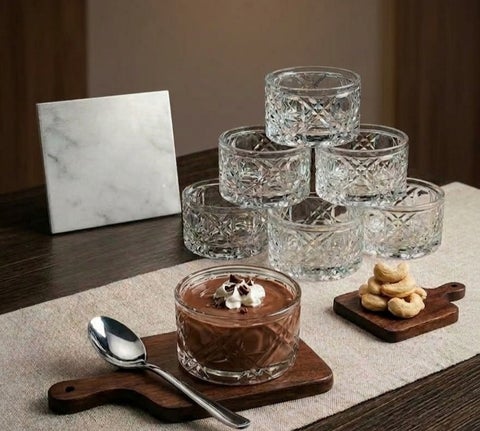 Glass Bowls Set of 6