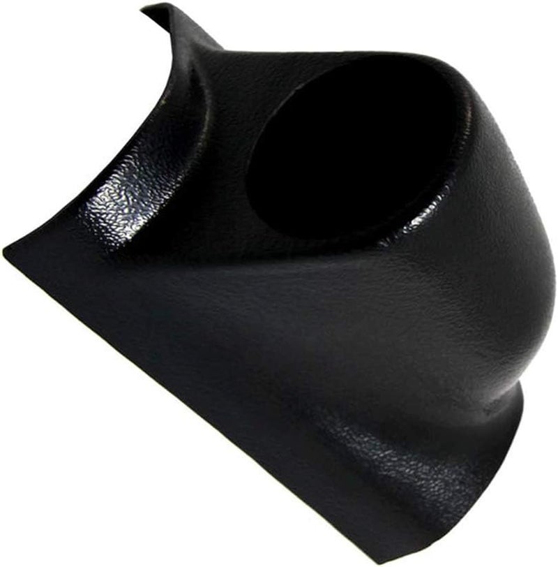 GLOWSHIFT Black Single Pillar Gauge Pod Compatible with Dodge Ram Cummins 1500 2500 3500 1998-2002 - ABS Plastic - Mounts (1) 2-1/16" (52mm) Gauge to Truck's A-Pillar - Image 1