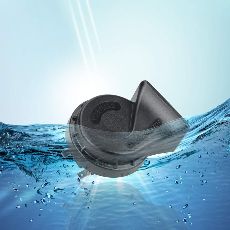 SEINECA Car Single Horn Loud Waterproof 12V High Tone Snail Electric Horn for Motorcycle Pickup RV SUV MPV Van Electric scooter. (High Tone) - Image 5