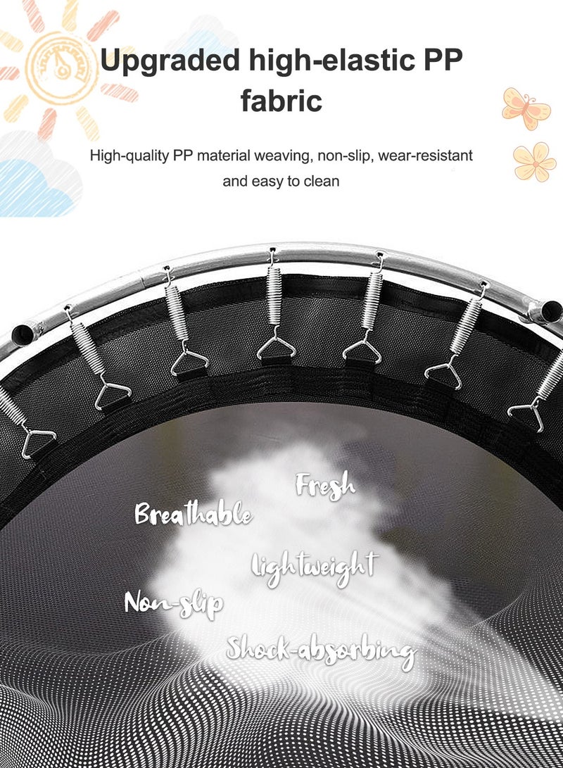 MaBaby ترامبولين صغير للأطفال، ألعاب داخلية وخارجية، هدايا عيد ميلاد للأولاد والبنات من عمر 1-8 - Image 5