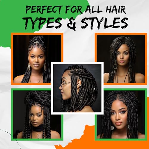 Black Queen Carrot Oil Sheen Spray – Lightweight Shine & Moisture for 4C Hair, Locs, Braids, Twists – Nourishing, Non-Greasy, Made in USA (8 oz) - Image 5
