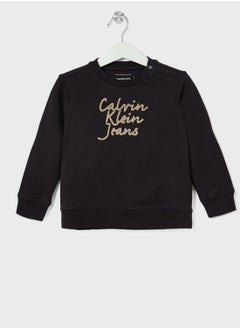 Calvin Klein Jeans Infant Logo Sweatshirt & Pants Set  - Image 2