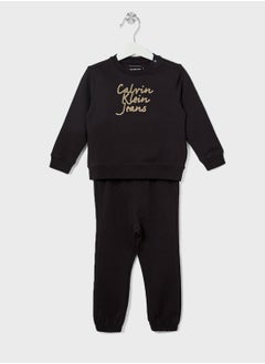 Calvin Klein Jeans Infant Logo Sweatshirt & Pants Set  - Image 1