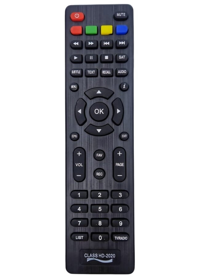 Class HD - Replacement Remote Control Compatible With Class Hd-2020 Satellite Receiver - Image 1