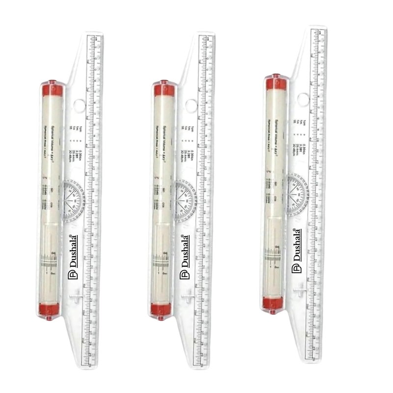 DUSHALA Roller Scale, 30 cm, for Engineering/Architectural Drawings (3) - Image 1