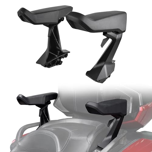 UTVSXPERT Passenger Armrests for Spyder RT 20-25, Adjustable Rear Passenger Arm Rest Kit for Can Am Spyder RT/Limited/Sea-to-Sky 2020-2025 Accessories, Replace #219401181 - Image 1