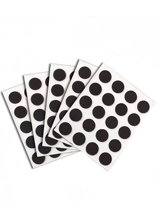 FASHION MANIA - 100 Pcs Round Magnets with Adhesive Backing Flexible Self Adhesive Magnets - Image 1