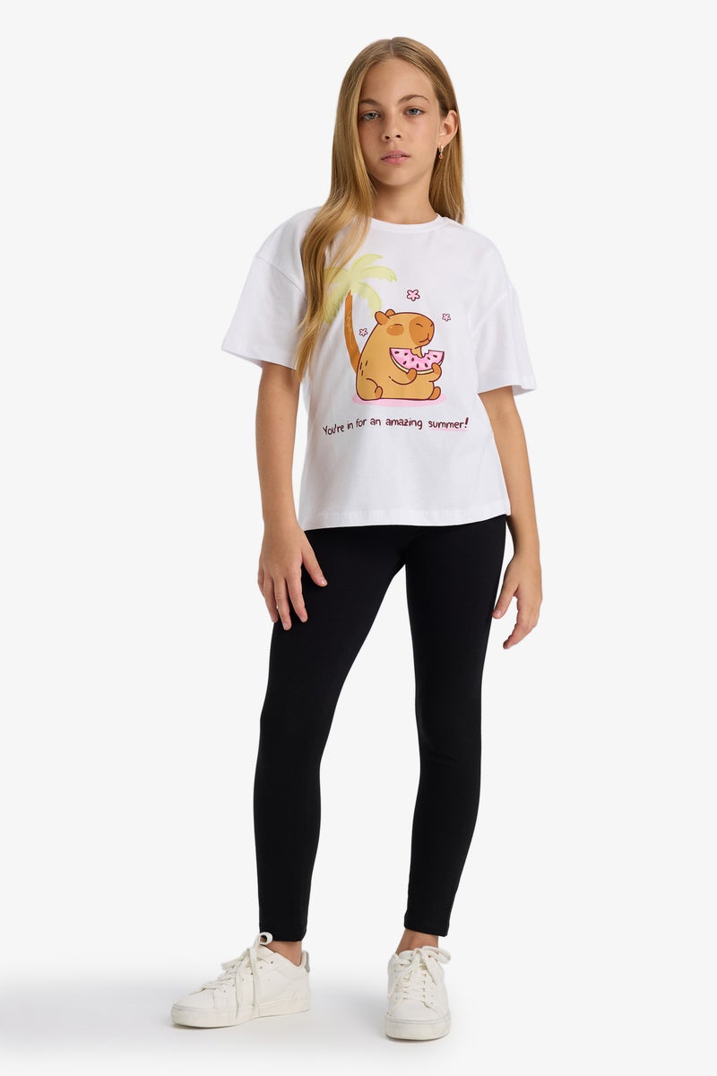 DeFacto Black Girl Girl 2 piece Leggings Casual - Image 2