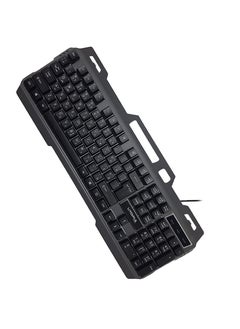 Utopia Gaming Keyboard K-102 with Rainbow Color LED Lighting and Metal cover  Plastic Gaming Surface - Easy and comfortable to use.  - Image 4