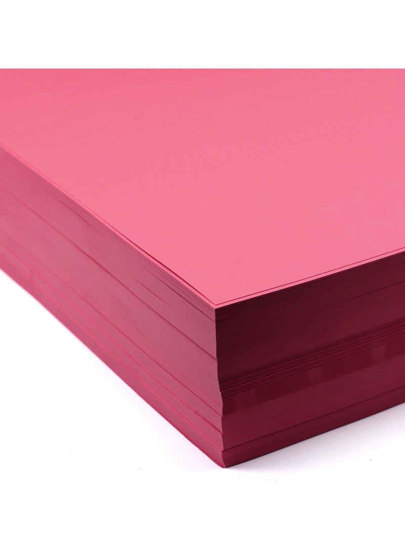 firstnock 120 GSM Maroon Paper A4 30 Sheets, Invitation Card wedding card Birthday card craft making cardstock Maroon color paper - Image 1