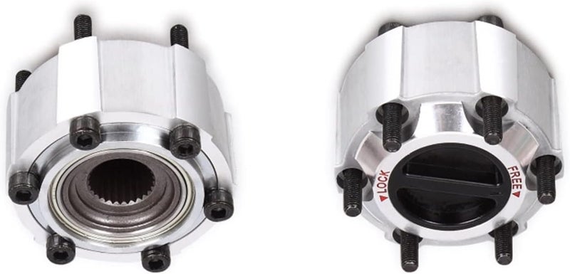 QASULER Manual Aluminum Alloy Locking Hubs for Nissan - Image 3