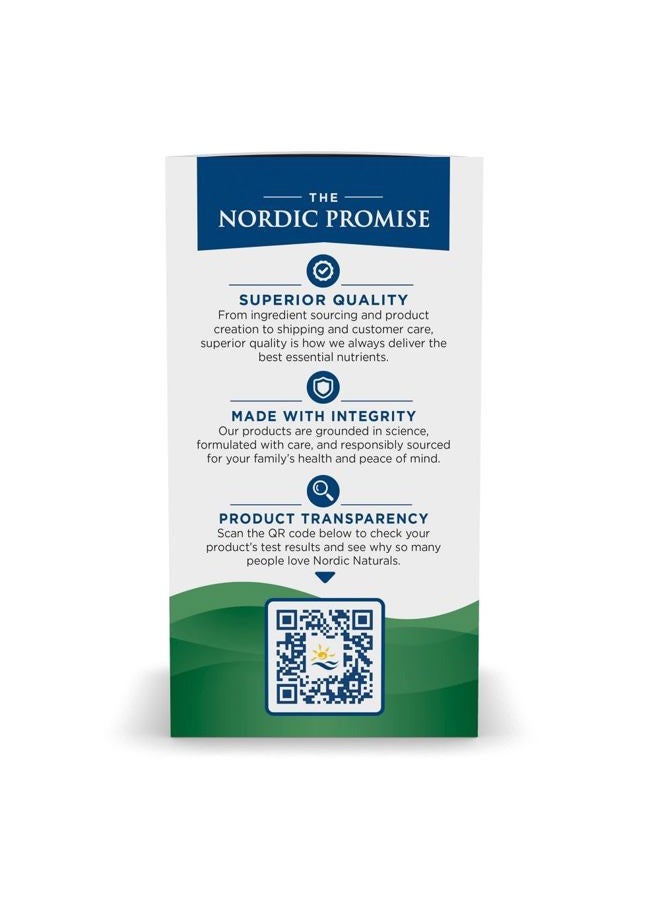 NORDIC NATURALS دعم الكوليسترول، ليمون - 60 كبسولة لينة - 975 أوميغا-3 + أرز الخميرة الحمراء و CoQ10 - كوليسترول طبيعي، دعم مضاد للأكسدة - EPA & DHA - غير معدّل وراثيًا - 20 حصة - Image 4
