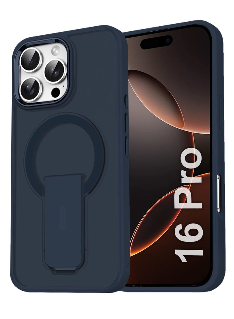 CATANES ( for iPhone 16 Pro ) Case Magnetic Kickstand Cover with Screen Camera Protection Support Wireless Charging Cover - Image 4