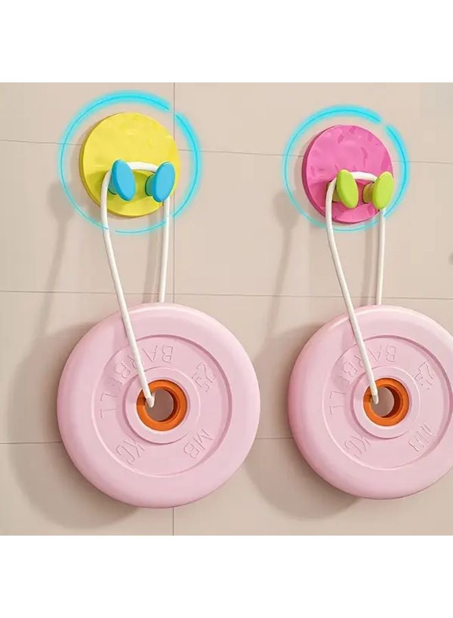 3 Pack Pink Adhesive Plug Hooks No Tool Wire Organizer For Home Office - Image 5