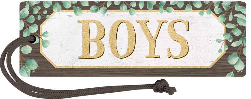 Teacher Created Resources Eucalyptus Magnetic Boys Pass - Image 5