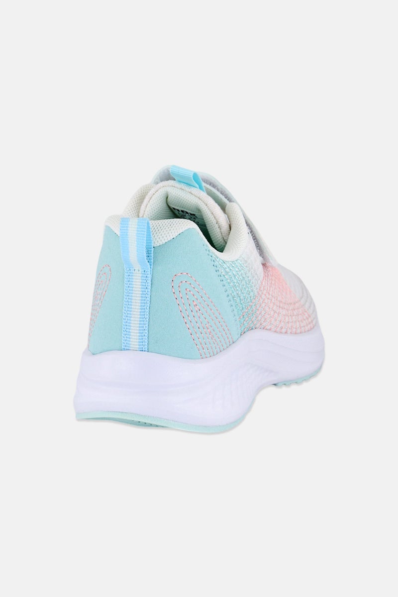 RBX Kids Girl Velcro Closure Outdoor Shoes, White - Image 4