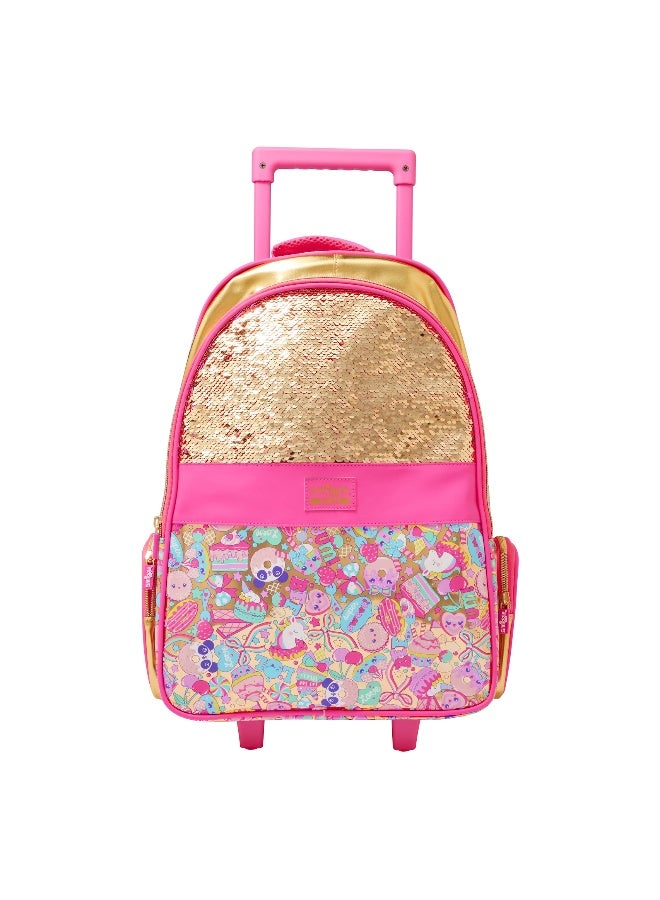 Smiggle Australian Smiggle Large Rolling Backpack - Student Travel Dual Backpack