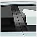 VKQTS 2PCS Car B Pillar Sticker Decal with Carbon Fiber TextureStylish Car Pillar Decals for Protecting BPillar from Scratches AbrasionsWaterResistant Pillars Decals for Vehicles - Image 2