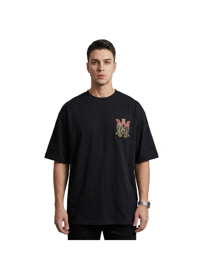 Oversized T Shirt for Men and Women Premium 100 Percent Bolivar Cotton Heavyweight Streetwear Graphic Print Loose Fit Casual Fashion Tee Breathable Soft Cotton Crew Neck Short Sleeve Urban Style Top - Image 3