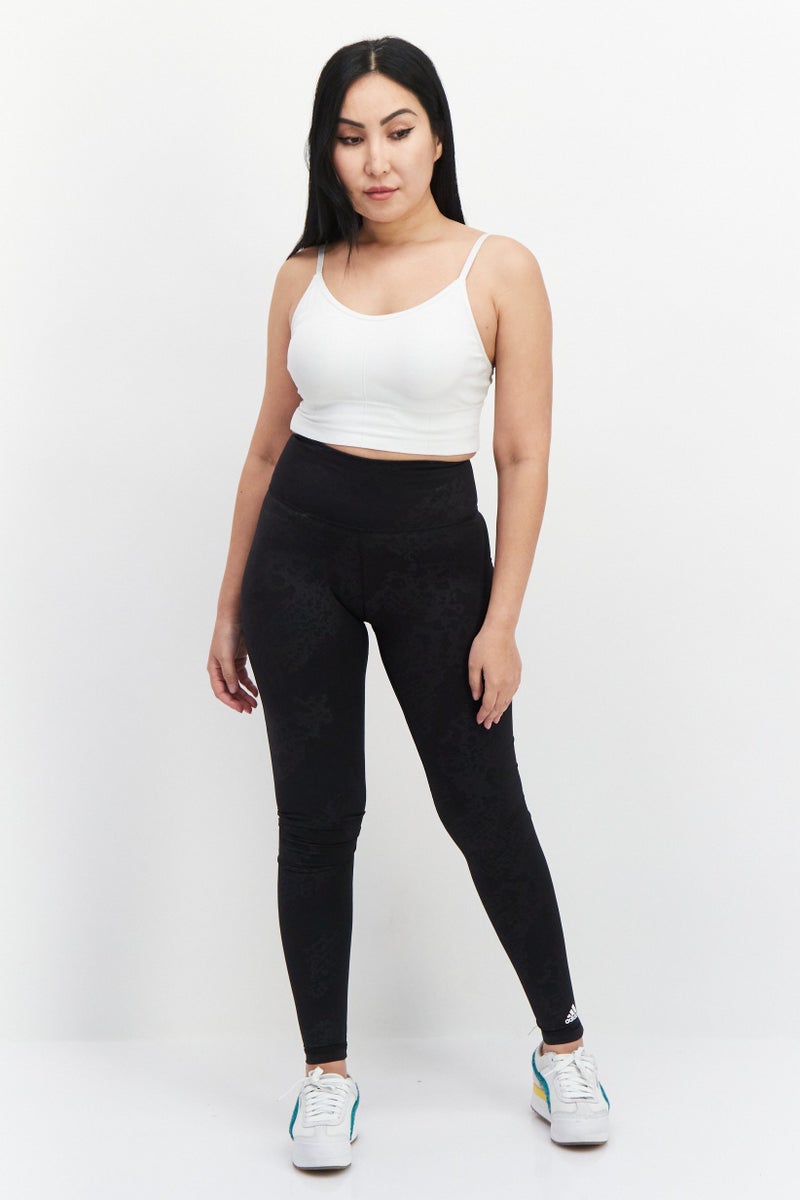 Adidas  leggings تدريب رياضية للنساء، سوداء - Image 2
