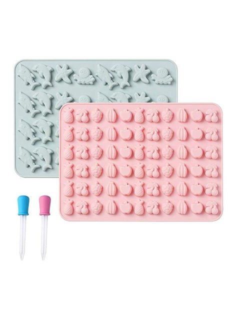 Silicone, Non-Stick Baking Mold, Candy Molds Silicone Chocolate Molds, Ice Cube Trays Gummy Molds Candy Maker, Jelly Moulds Fruit, for Cookies Baking Mold Mat Cooking Sheets