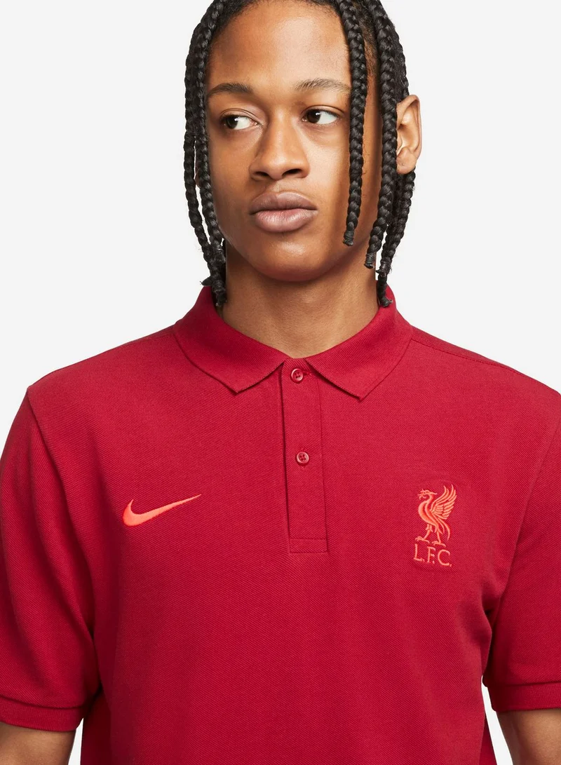 Nike Liverpool Pique Polo