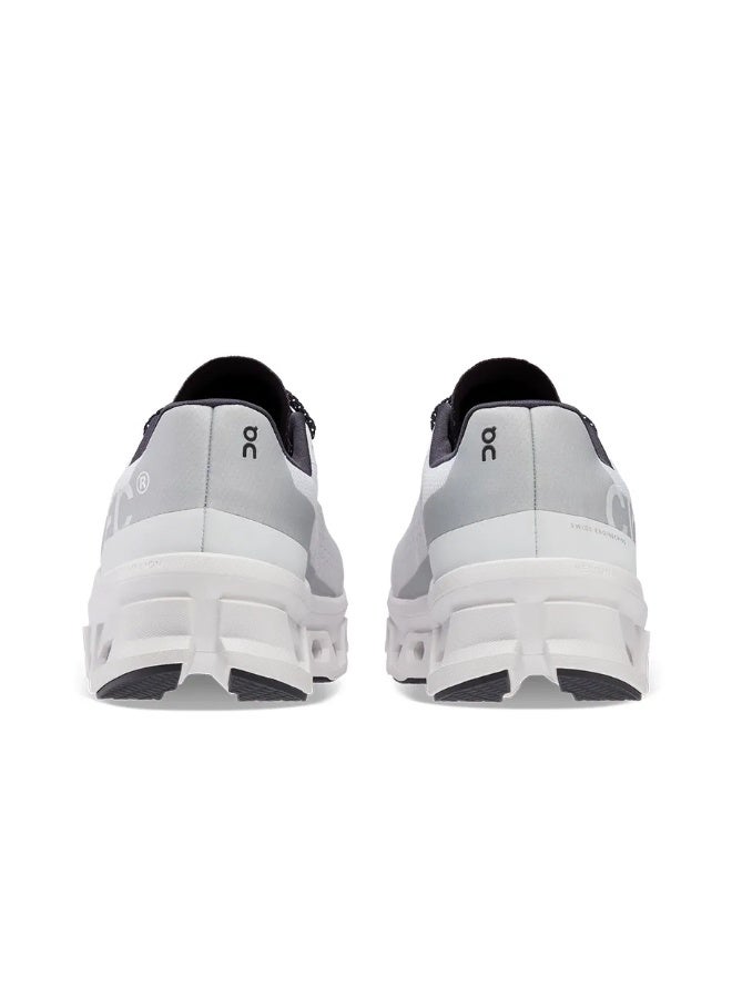 On Cloudmonster Trendy & Comfortable Sports Running Shoes, Fabric, Shock Absorption, Anti-Slip, Wear-Resistant, Breathable, High Resilience, Low-Top (White) - Image 5