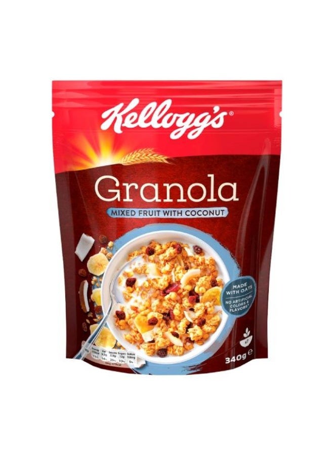 Kellogg's Granola Fruits & Coconut - 340g - Image 1