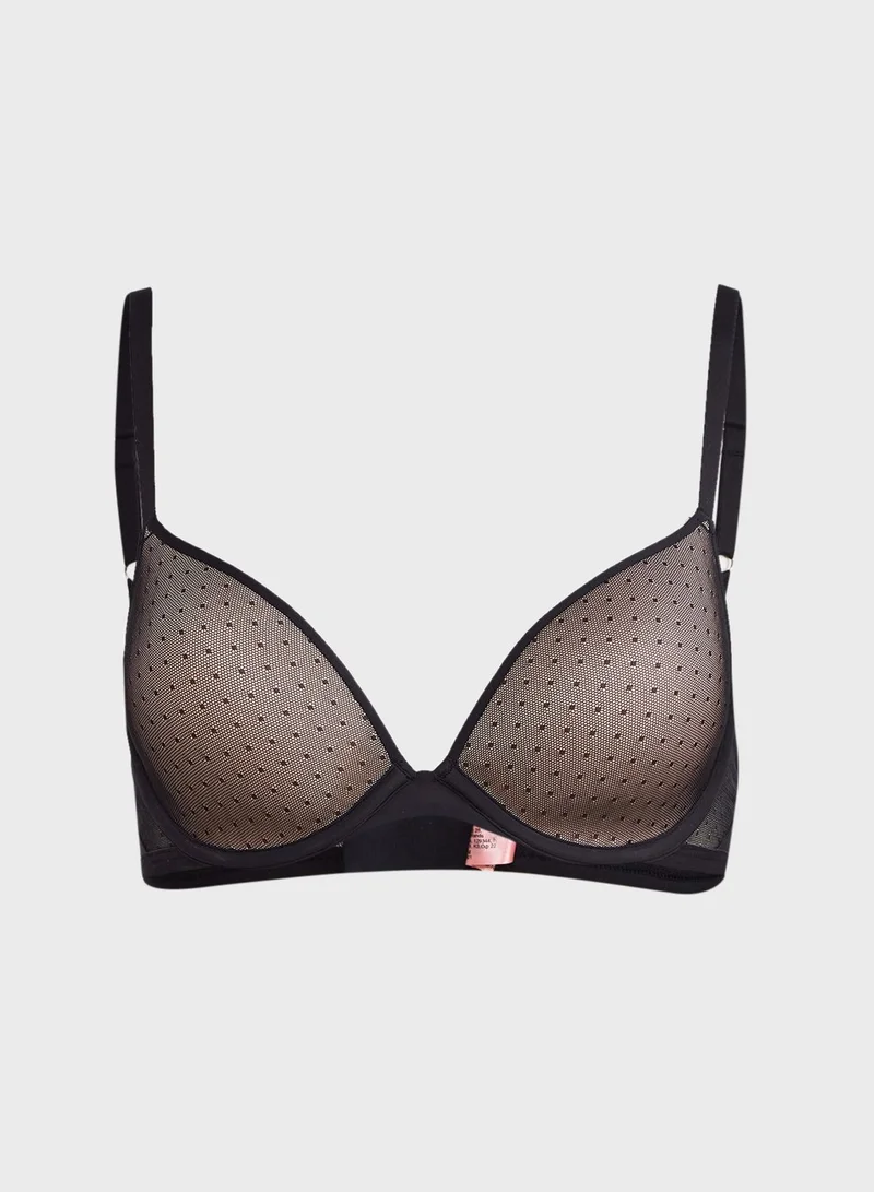 hunkemoller Kylie Padded Plunge Bra