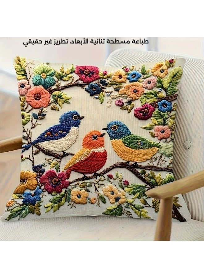 موان كوشن مودرن جلد صناعي 45×45 سم - غطاء وسادة ديكور فاخر للمنزل والريسبشن وغرف المعيشة - Image 4