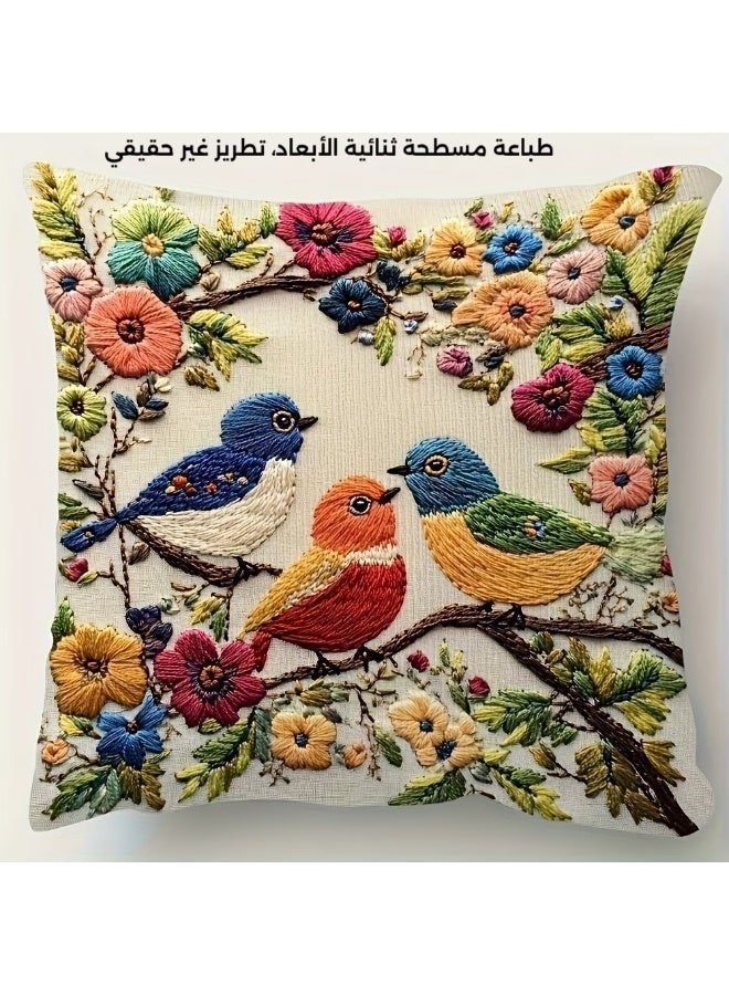 موان كوشن مودرن جلد صناعي 45×45 سم - غطاء وسادة ديكور فاخر للمنزل والريسبشن وغرف المعيشة - Image 5