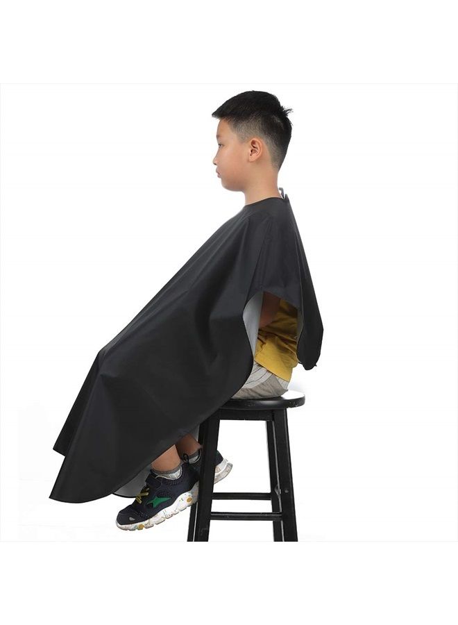 MMBABY Child Hair Cutting Waterproof Cape Barber Kids Hair Styling Cape Professional Home Salon Camps & Hairdressing Wrap Children Cartoon Dalmatian Pattern Capes (1 PCS) - Image 5